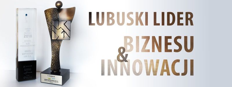 LUG IS THE LUBUSKIE BUSINESS LEADER AND INNOVATION LEADER 2018