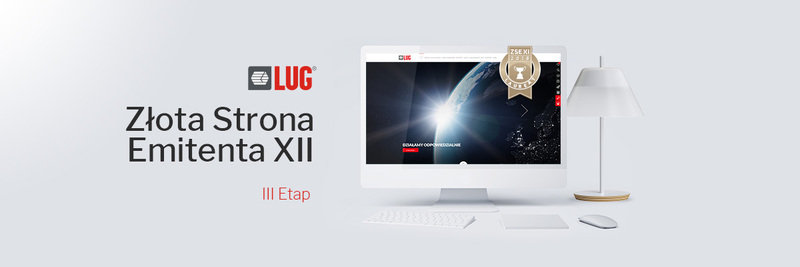 LUG S.A. in the final stage of the XII edition of Golden Website Contest 